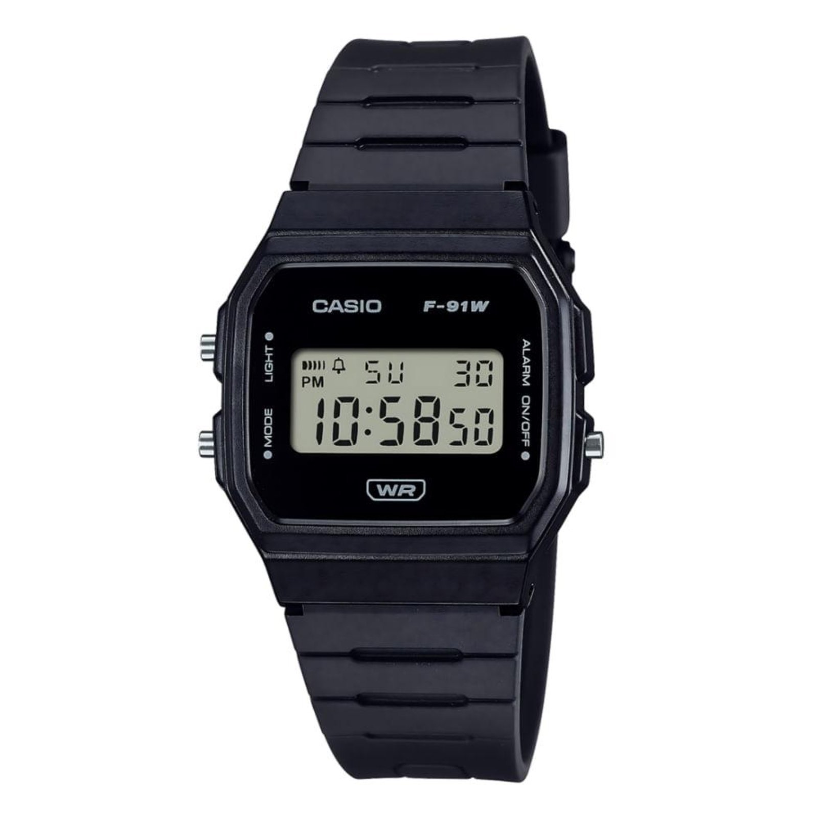 Relógio unissex Classic Casio Preto F-91WB-1ADF-SC Preto
