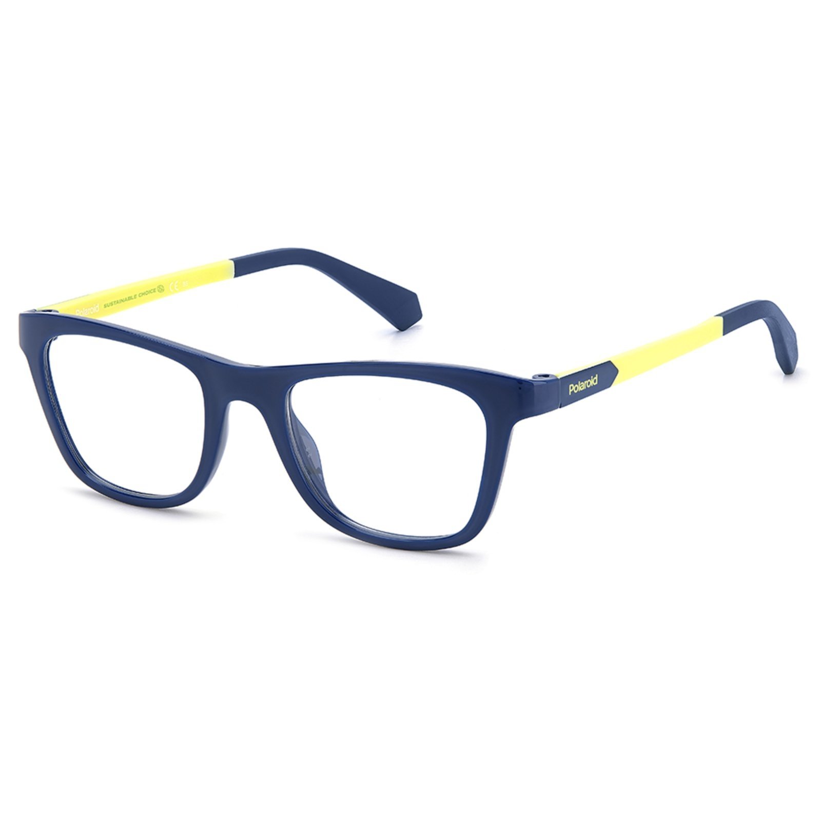 Armação de Óculos Polaroid PLD D829 – Azul 44 – Sustentável