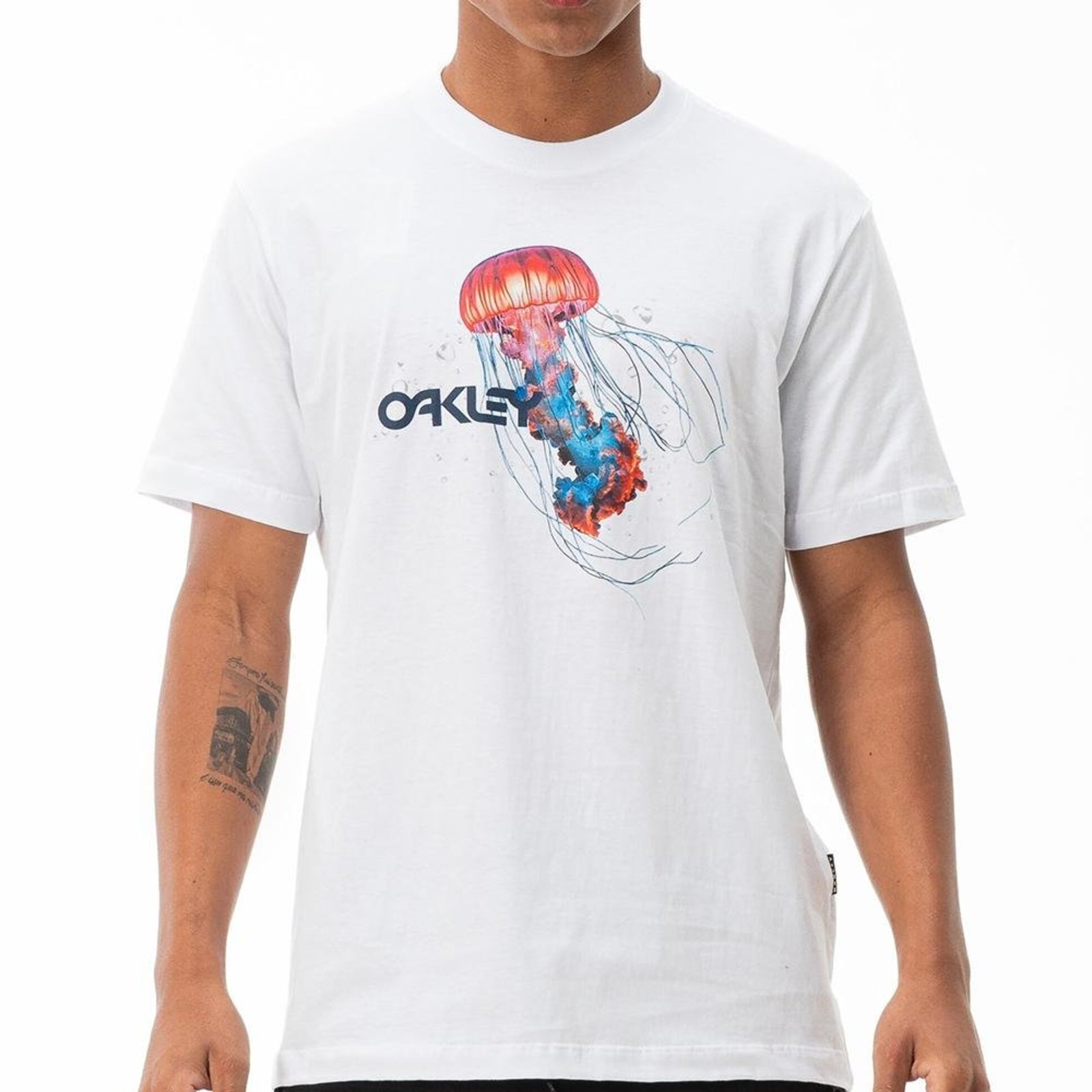 Camiseta Oakley Jellyfish Biolumia SS SM27 White