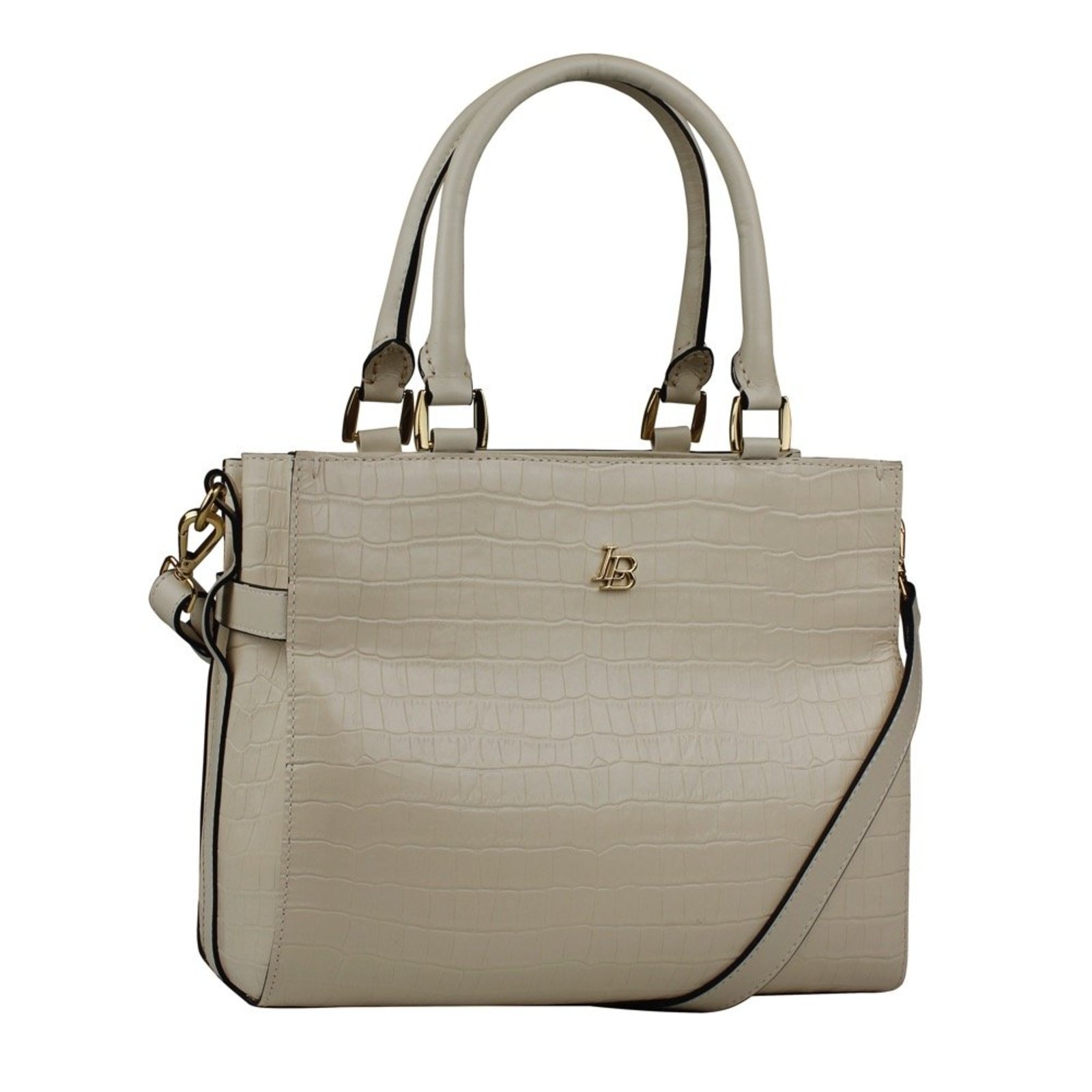 Bolsa Grande Linea Bella 6076 Off White