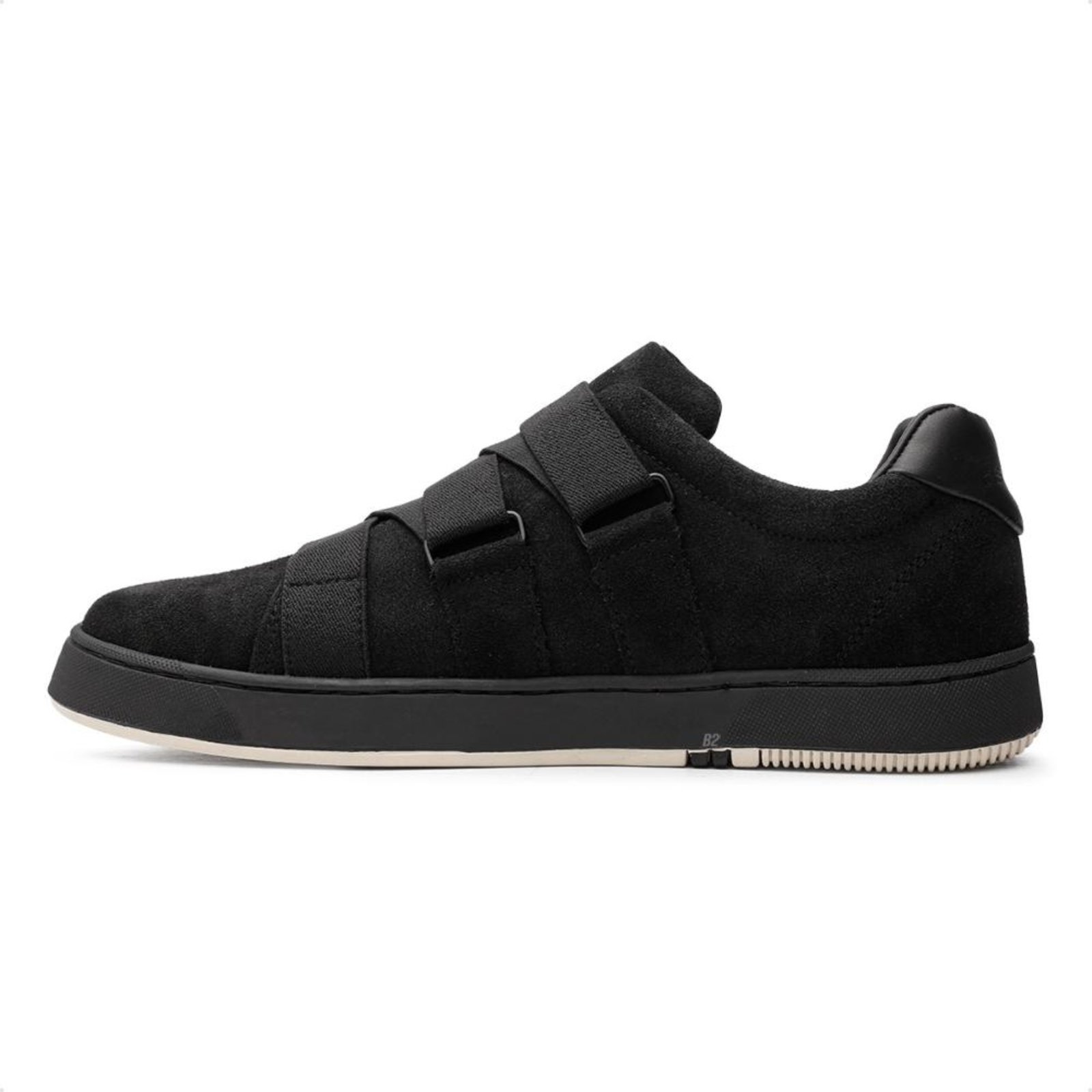 Vista 3 Tênis Osklen Soho Camurça Elástico Masculino preto Osklen preto
