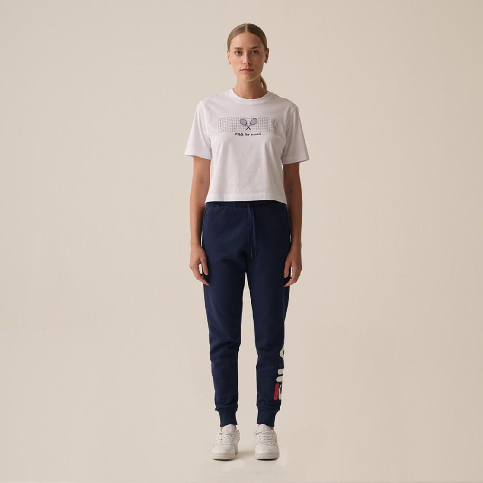 Calça Fila Letter Feminina Incolor