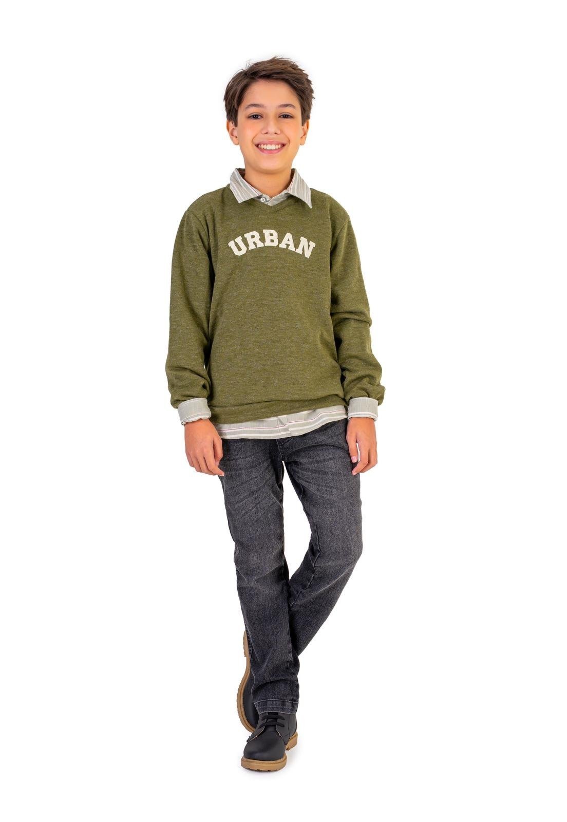 Infantil - Conjunto 3 Peças Urban Menino Vigat 10 Verde