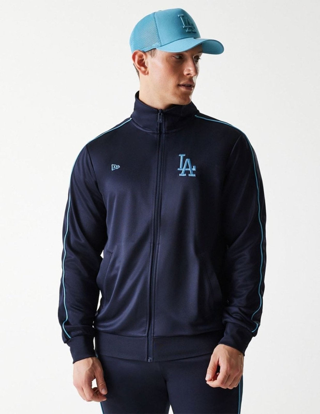 Jaqueta New Era MLB Los Angeles Dodgers Track