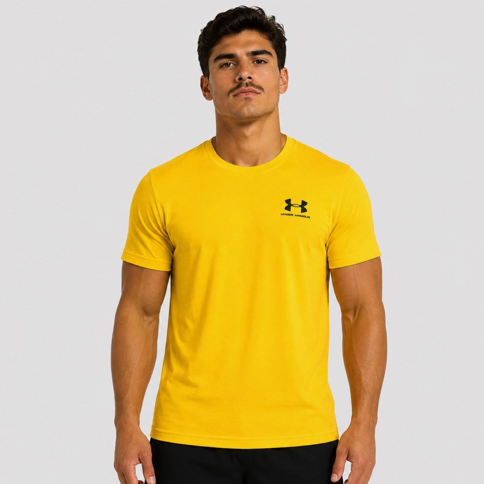 Camiseta Under Armour Sportstyle LC SS Amarela