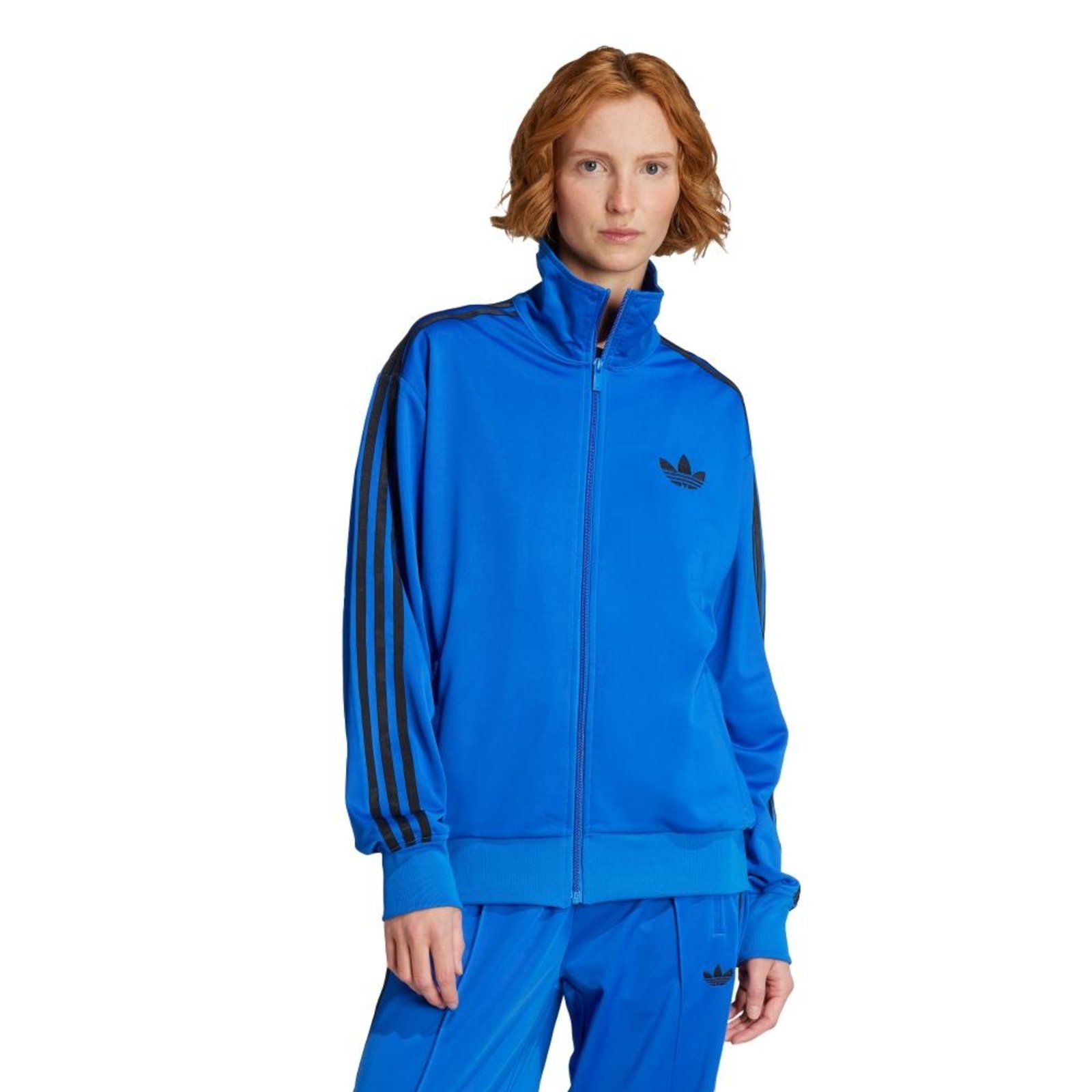 Jaqueta Folgada Adicolor Classic Firebird adidas Originals Azul