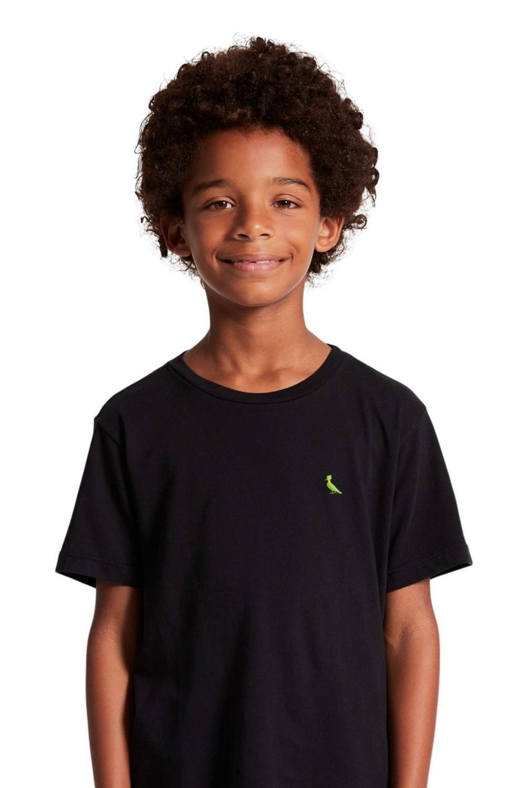 Vista 2 Infantil - Camiseta Pica Pau Bordado Neon Reserva Mini Preto preto neon Reserva Mini preto neon