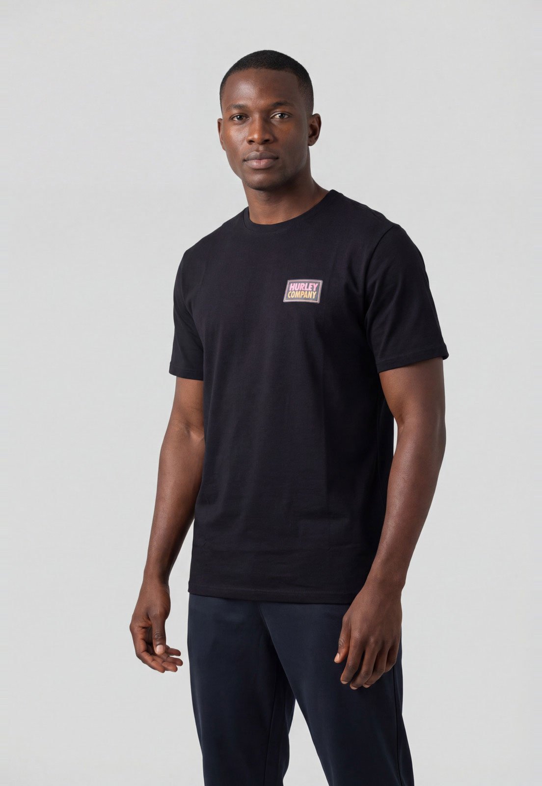 Camiseta Masculina Hurley Silk Classic Preta