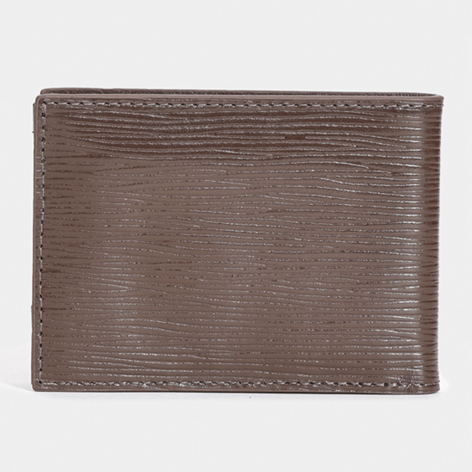 Vista 3 Carteira de Couro Aramis Stripes Ou25 Masculino marrom Aramis marrom