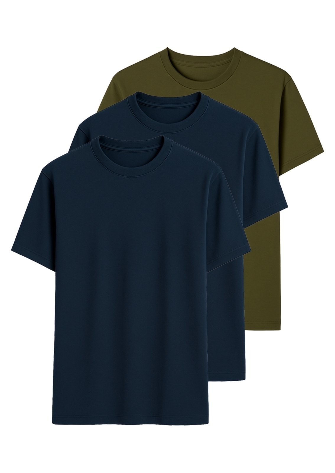 Kit com 3 Camisetas Masculina Hering 227