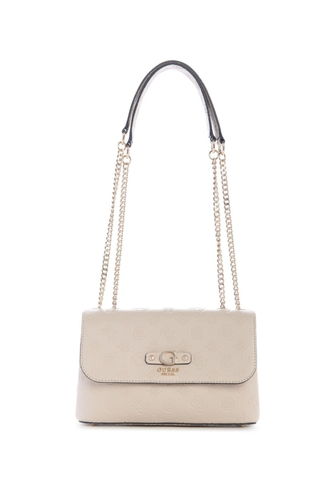 Vista 2 Bolsa Guess Dita Convertible Xbody Flap Bege amarelo Guess amarelo