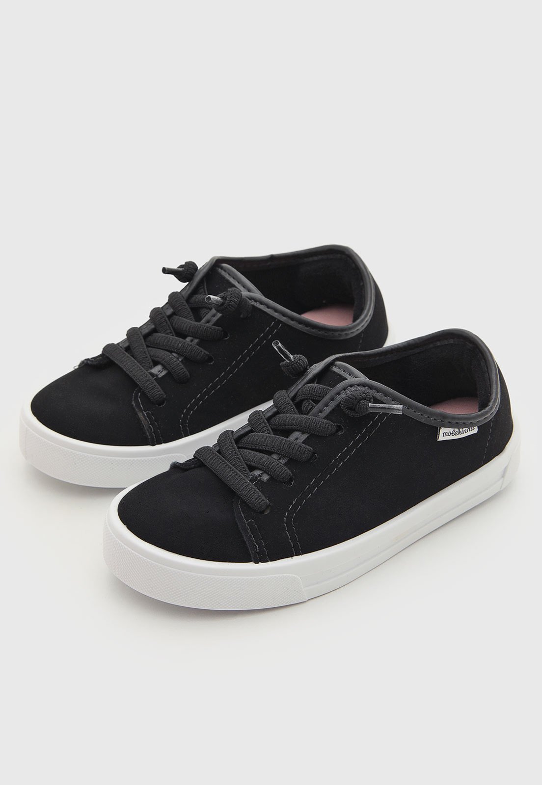 Infantil - Tênis Molekinha Cano Baixo Preto