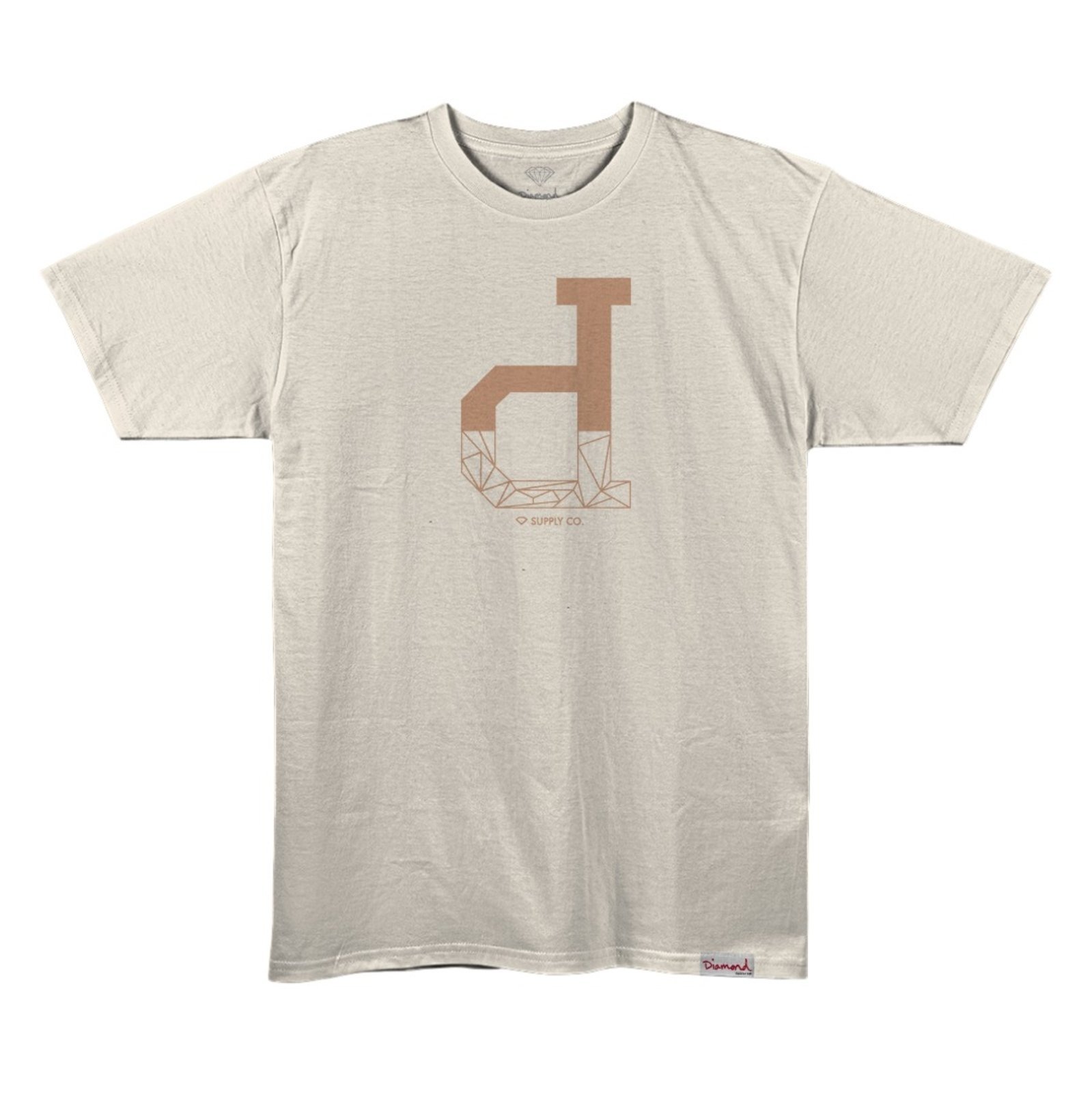 Camiseta Diamond Fractal Un Polo Tee - CREAM