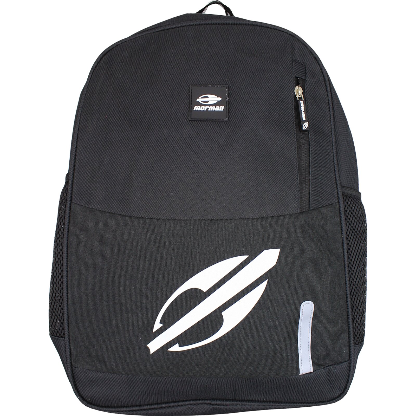 Mochila Casual Mormaii Logo Compartimento Notebook Masculina Mormaii Preto