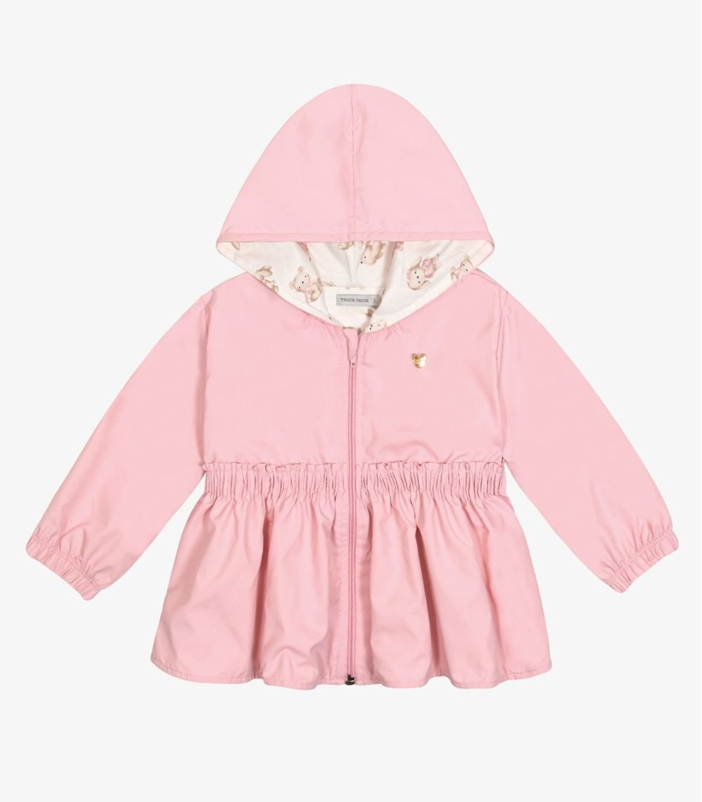 Infantil - Casaco com Capuz Menina Trick Nick Rosa