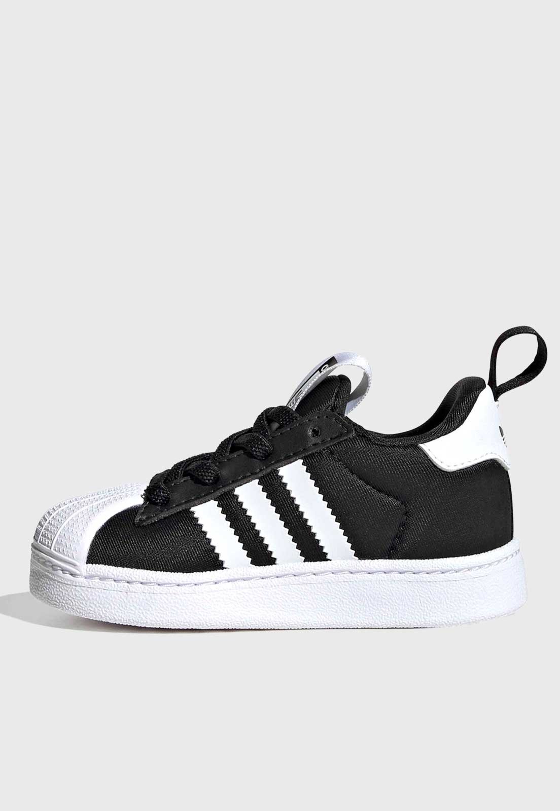 Infantil - Tênis adidas Originals Superstar Quickon Preto