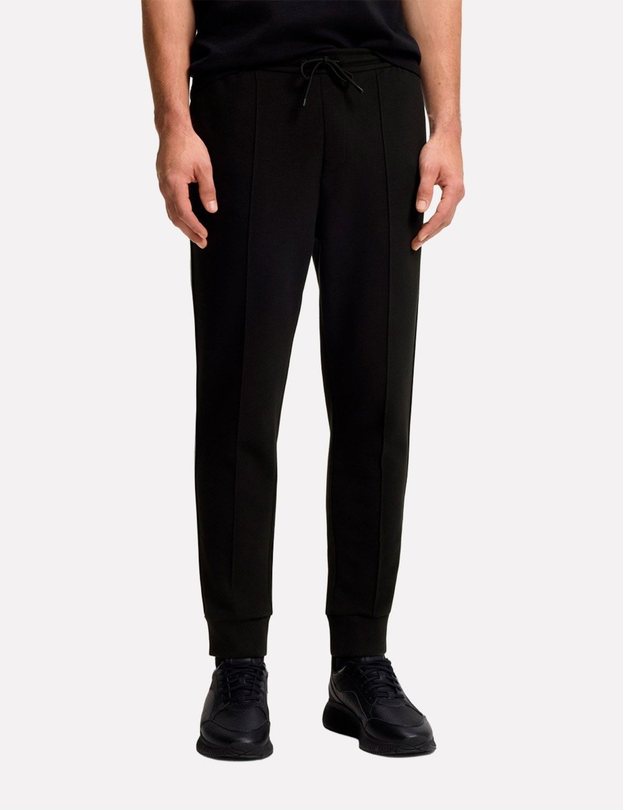 Calça Hugo Boss Masculina Regular Fit Stretch JT_Join Hadiko Preta