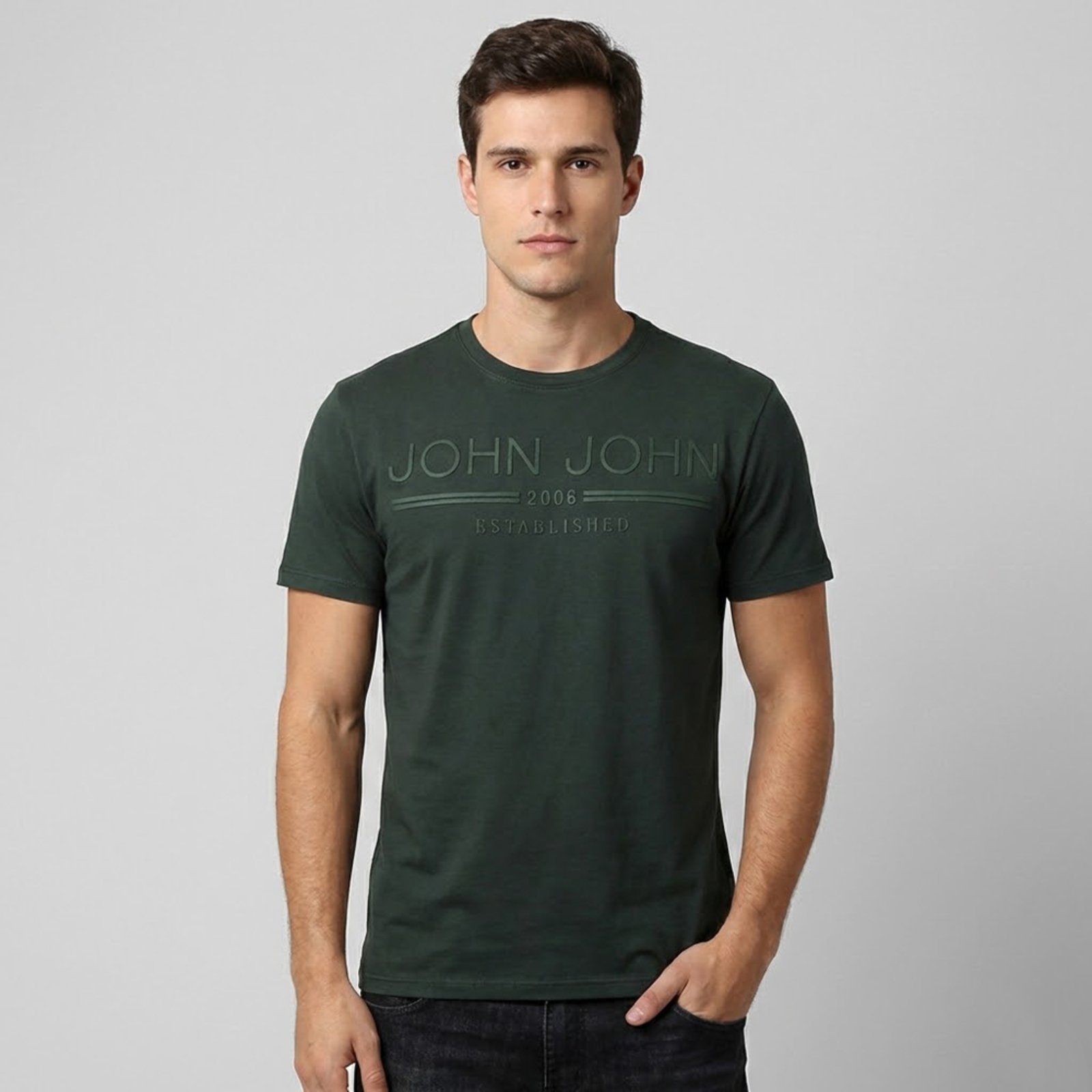 Vista 2 Camiseta John John Champion Ou26 Masculino verde John John verde