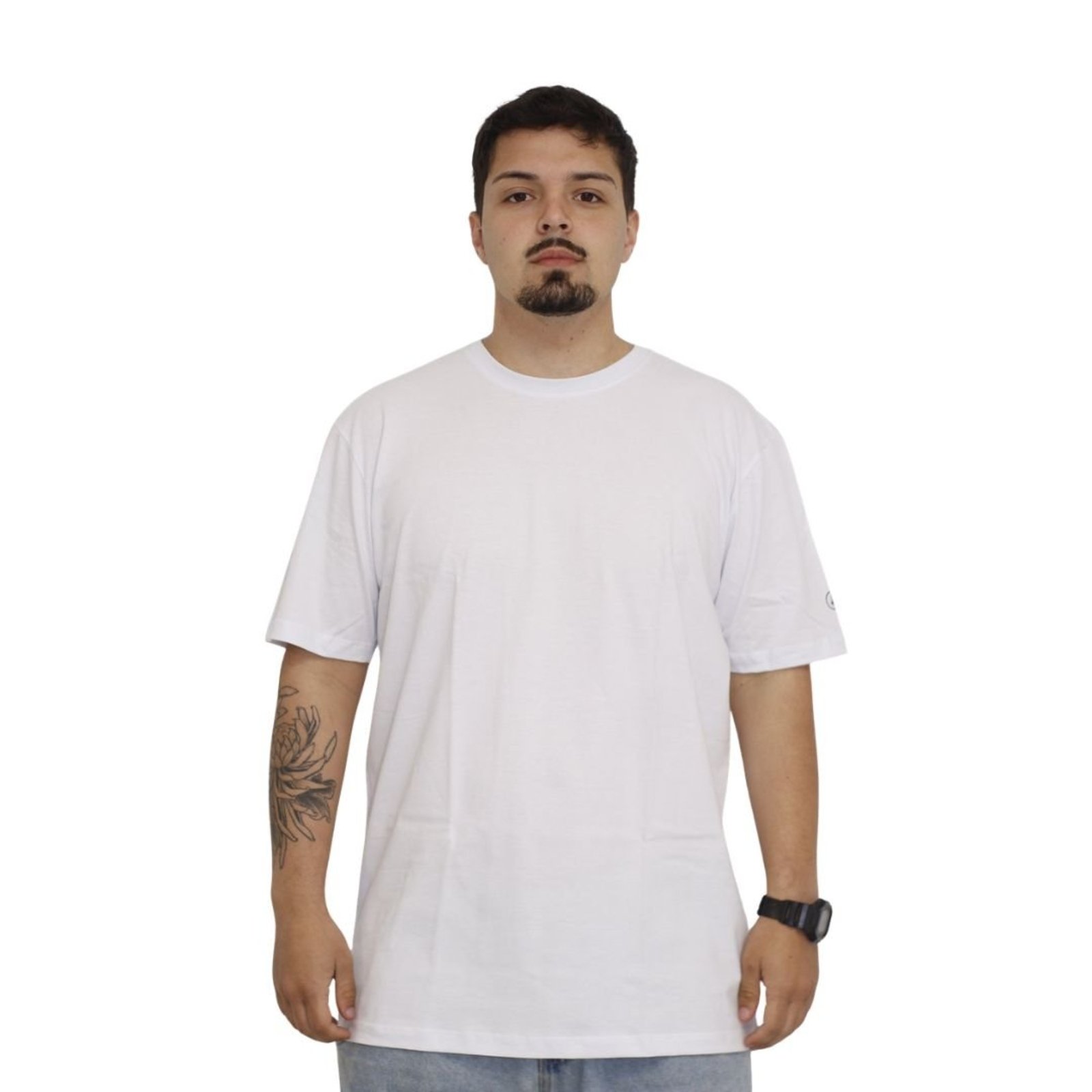 Camiseta Volcom Corporate Stone - BRANCO
