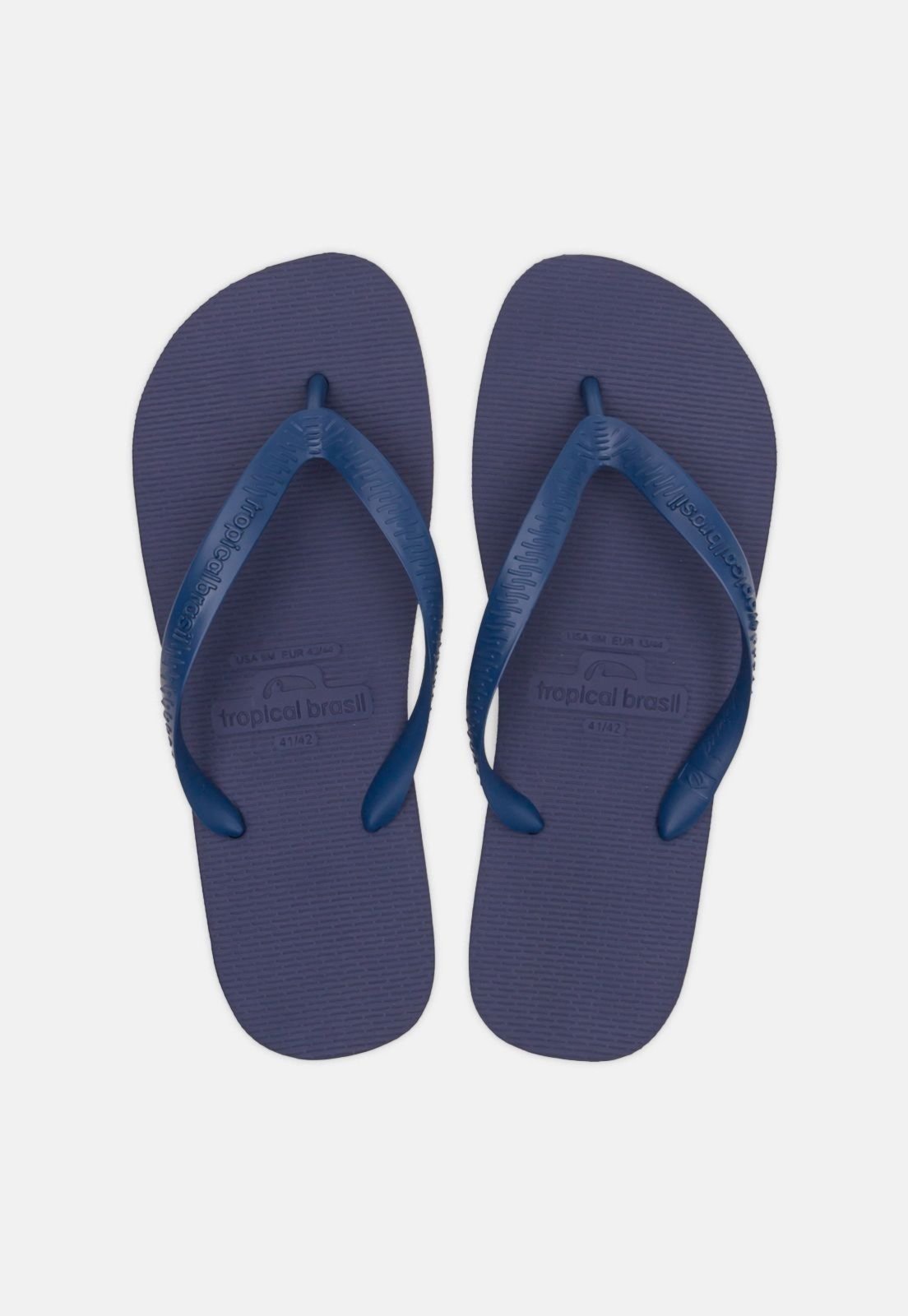Chinelo Tropical Brasil Bi-Color Azul Marinho