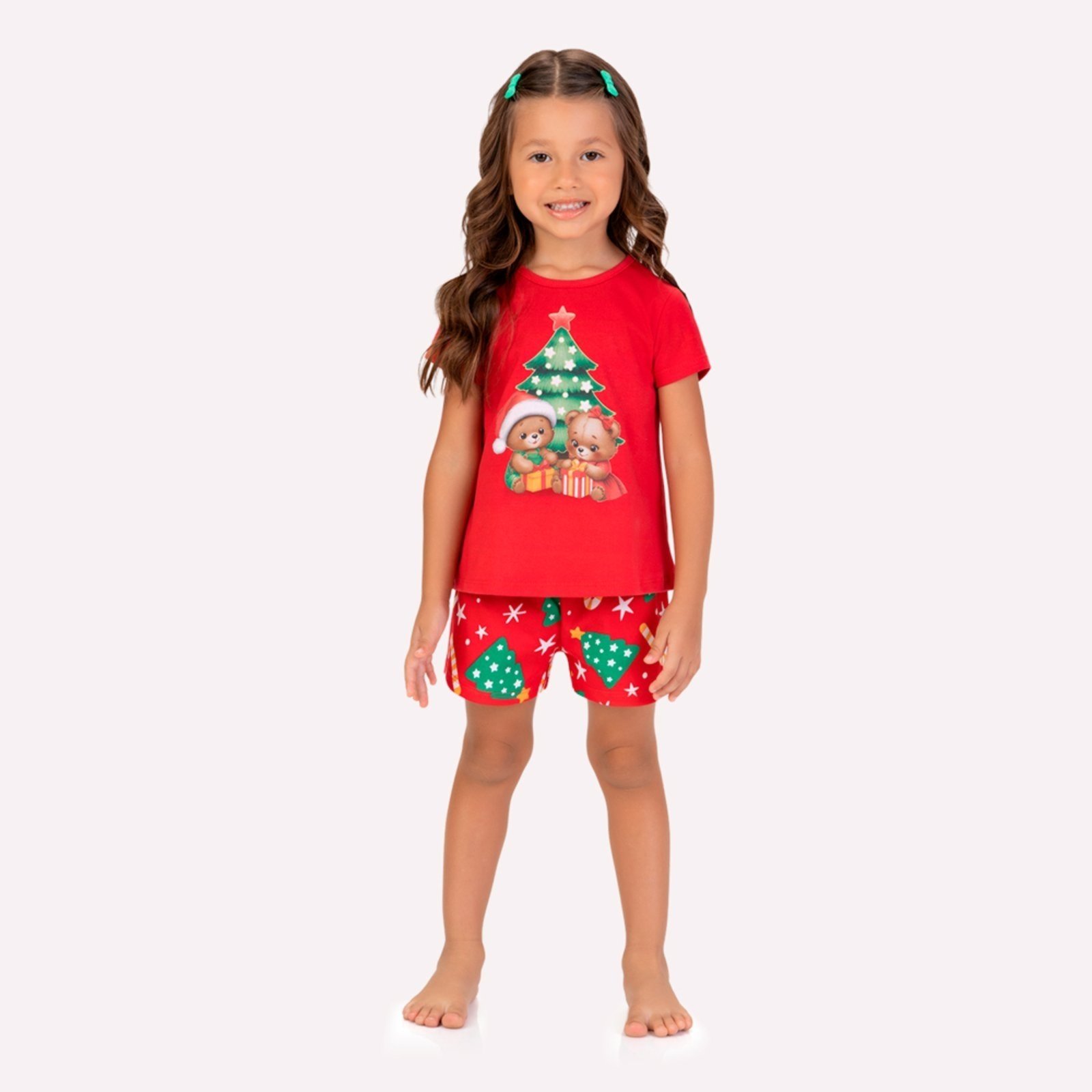Pijama Menina Natal Kyly