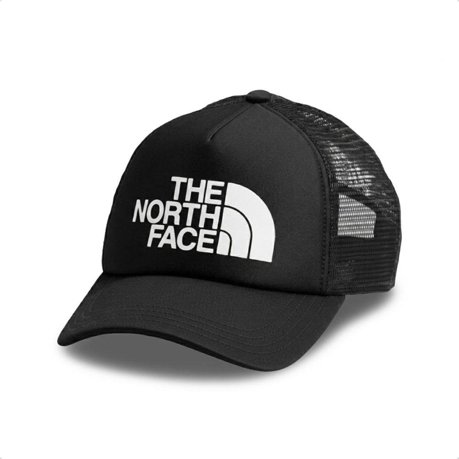 Boné The North Face Unissex Logo Trucker Preto