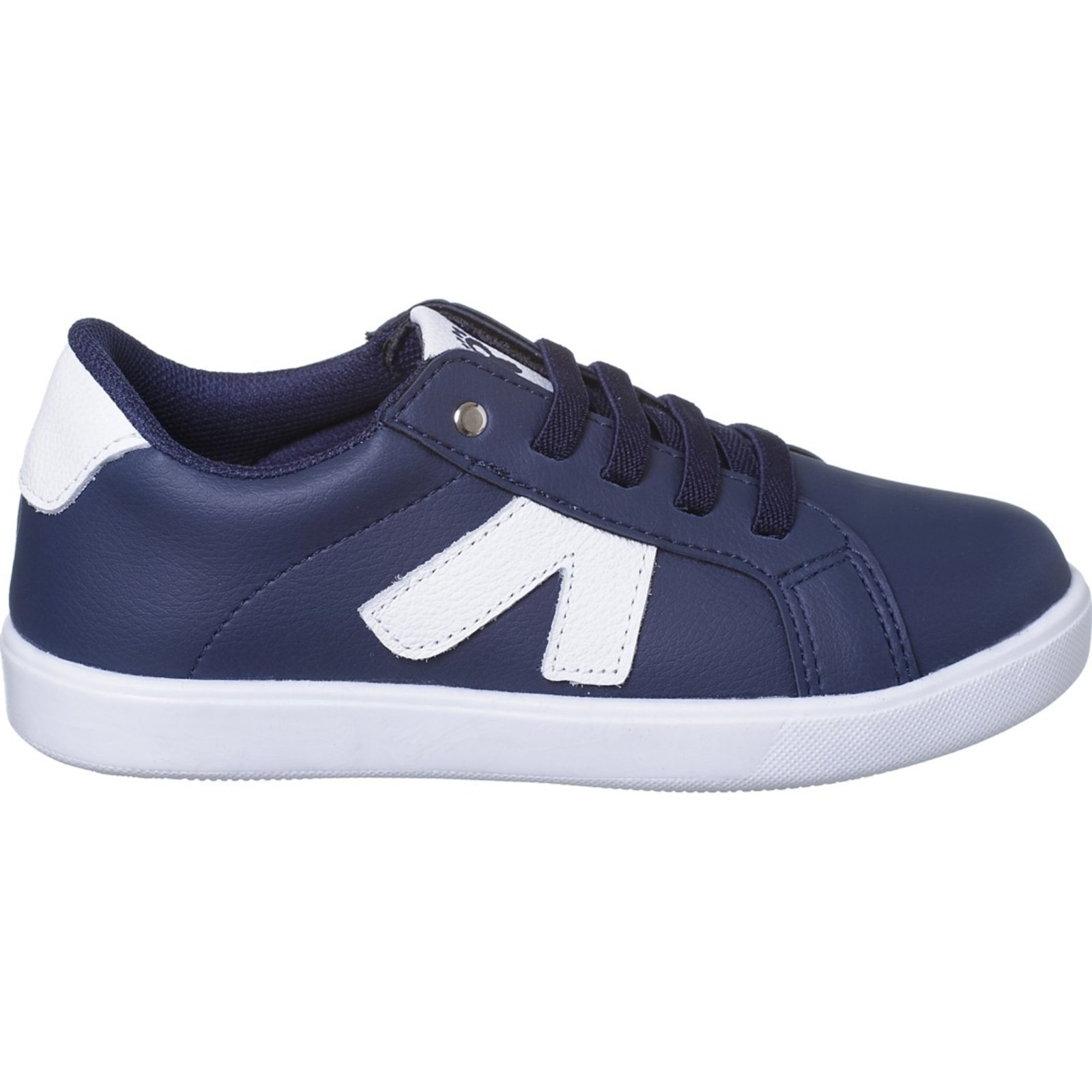Vista 3 Infantil - Tênis Ortopasso Casual Menino Branco Preto Estilo V azul marinho Ortopasso azul marinho