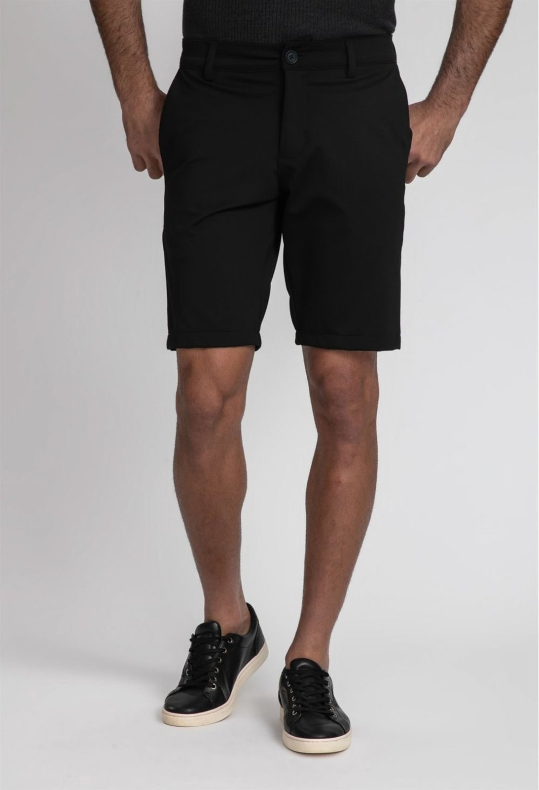 Bermuda Middle Malha Lisa Bermuda Middle Malha Lisa 003 Preto 40