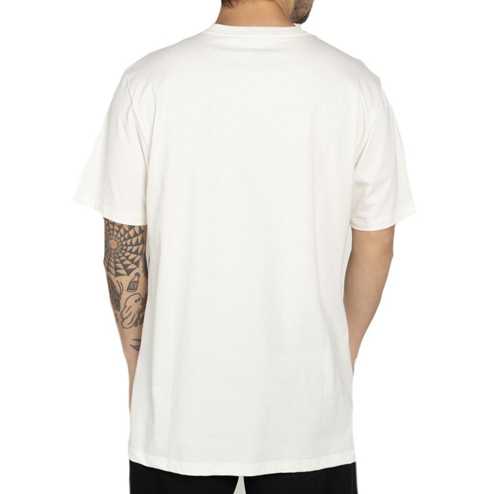 Camiseta Quiksilver Hibiscus WT25 Masculina Snow White