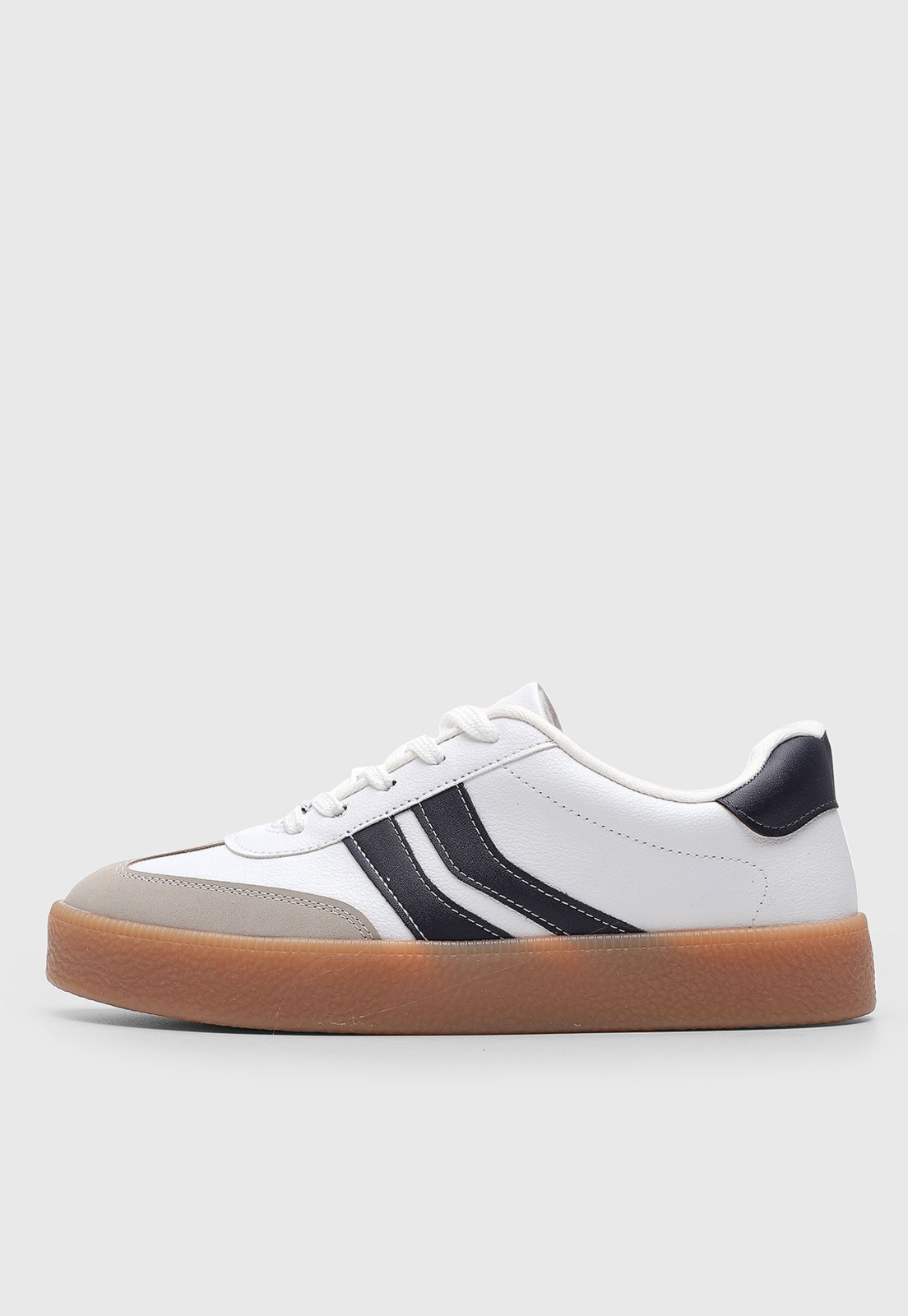 Tênis Feminino Vizzano Casual com Cadarço Branco