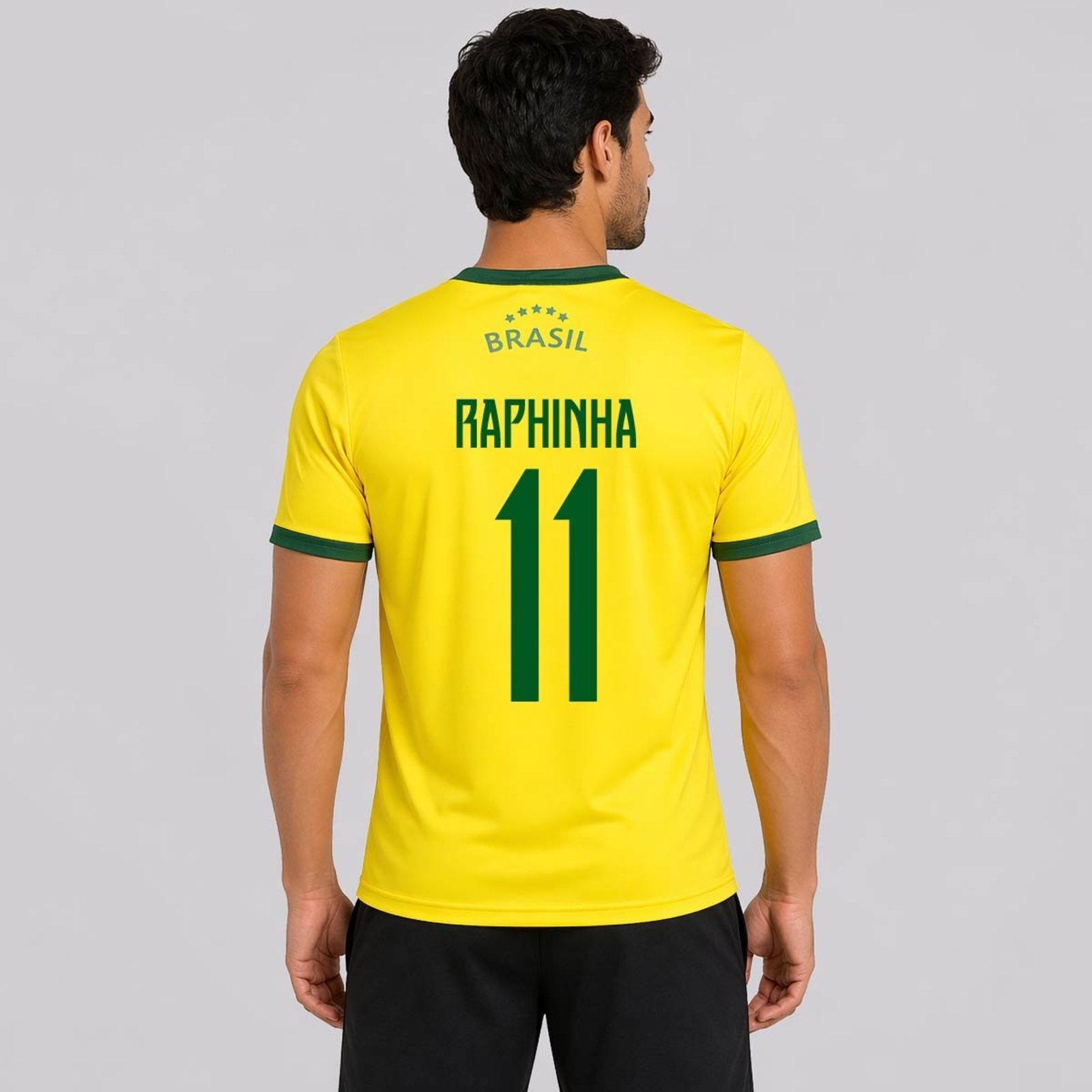 Camisa Brasil Canarinho 11 Raphinha