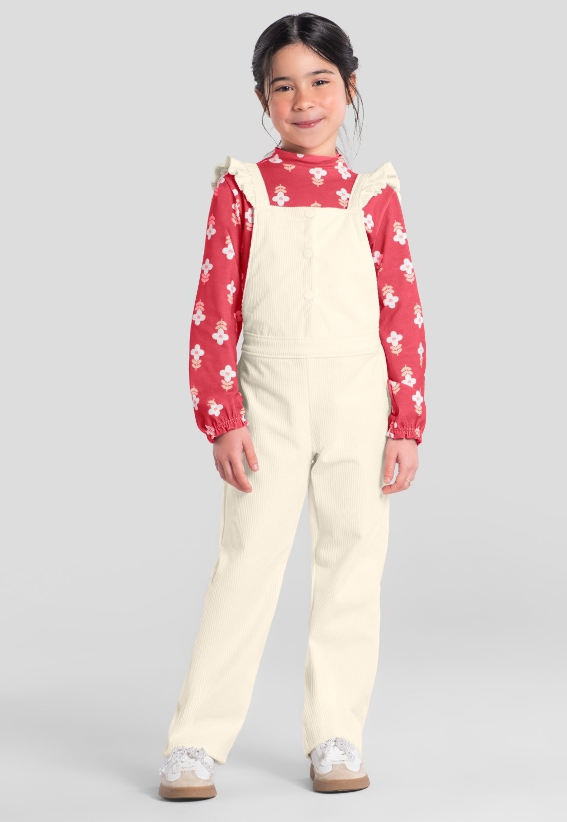 Infantil - Blusa menina em cotton Mundi