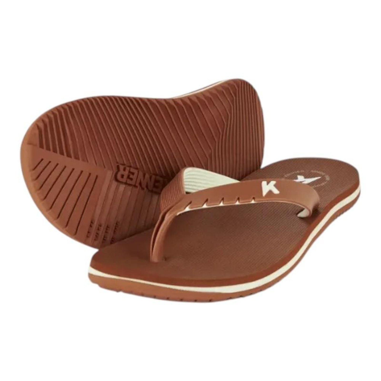 Chinelo Kenner Red Pro Masculino Marrom Marrom