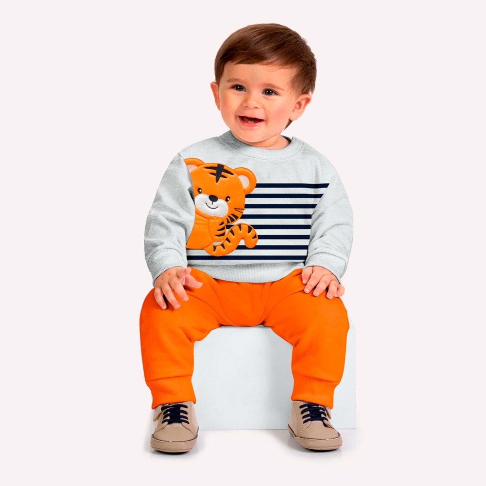 Infantil - Conjunto Menino Bordado Kyly
