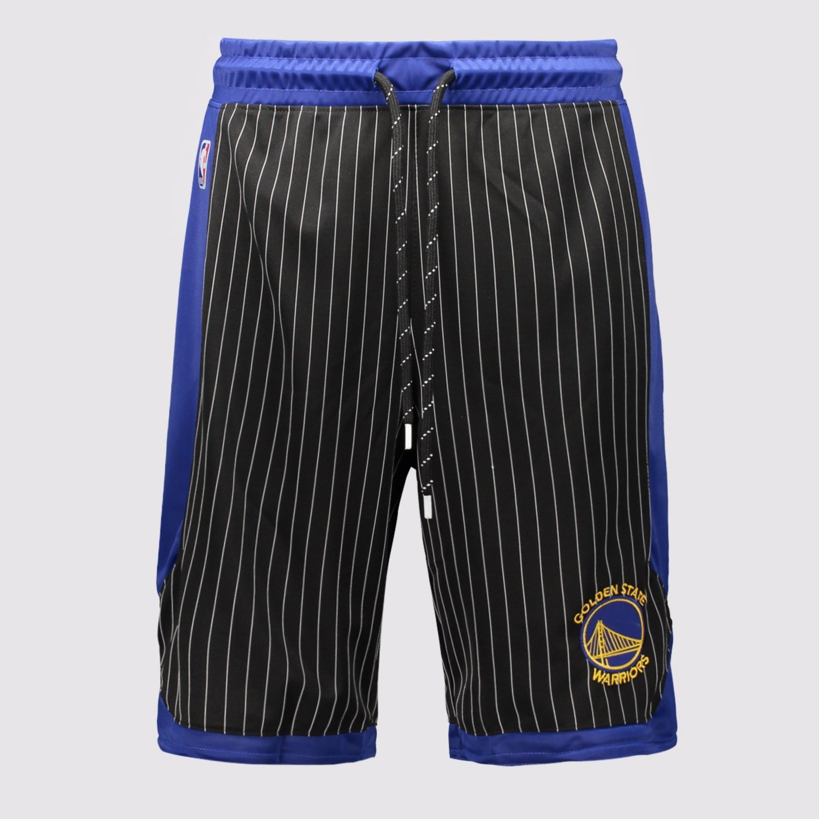 Bermuda NBA Golden State Warriors Logo Azul e Preta
