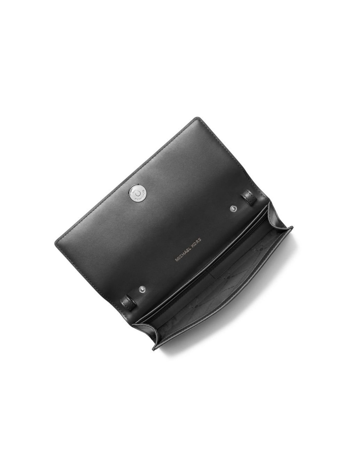 Vista 3 Bolsa Transversal Carson Grande De Couro 35S5s2zc7l001 preto preto