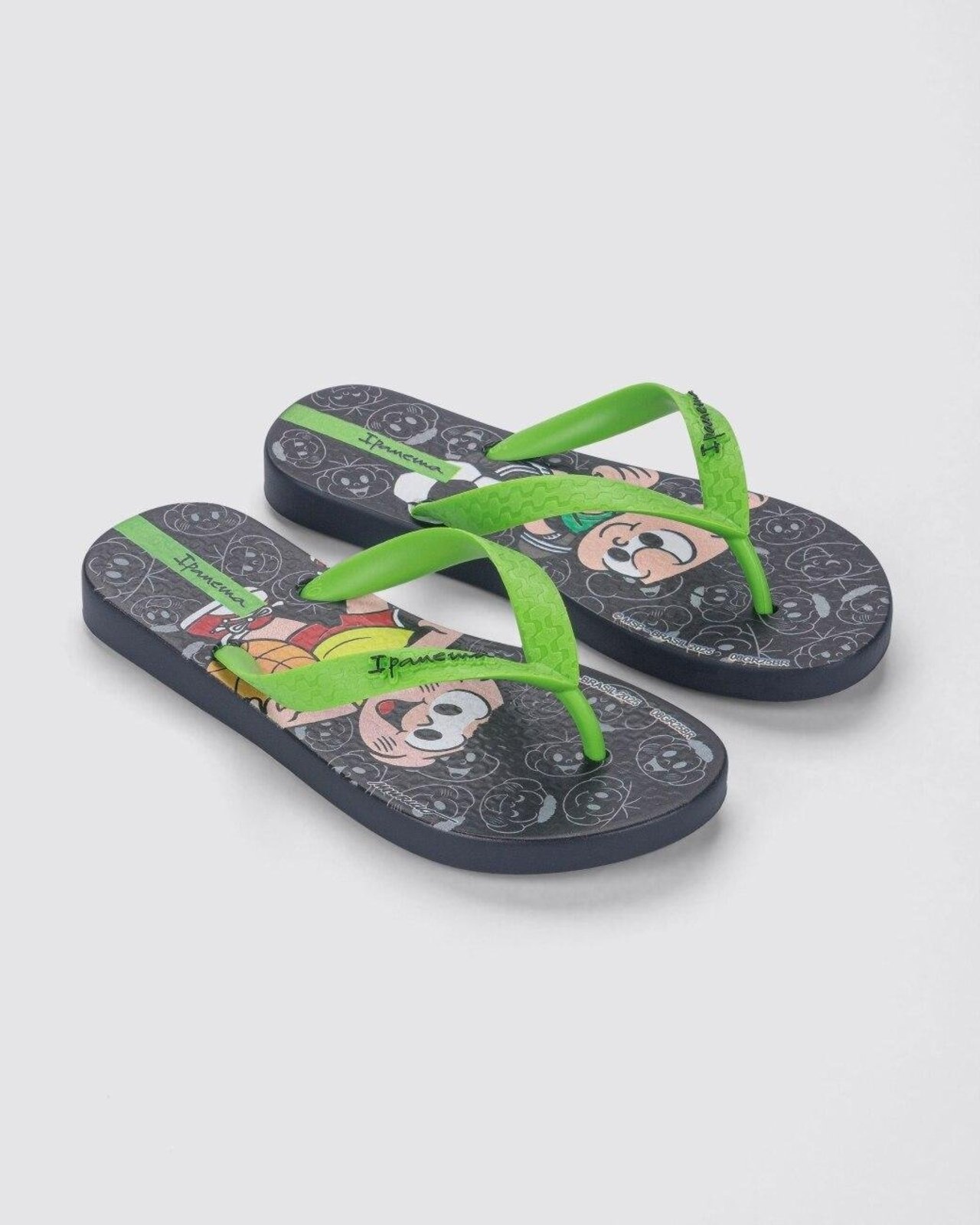 Infantil - Chinelo Ipanema Turma da Mônica Cinza