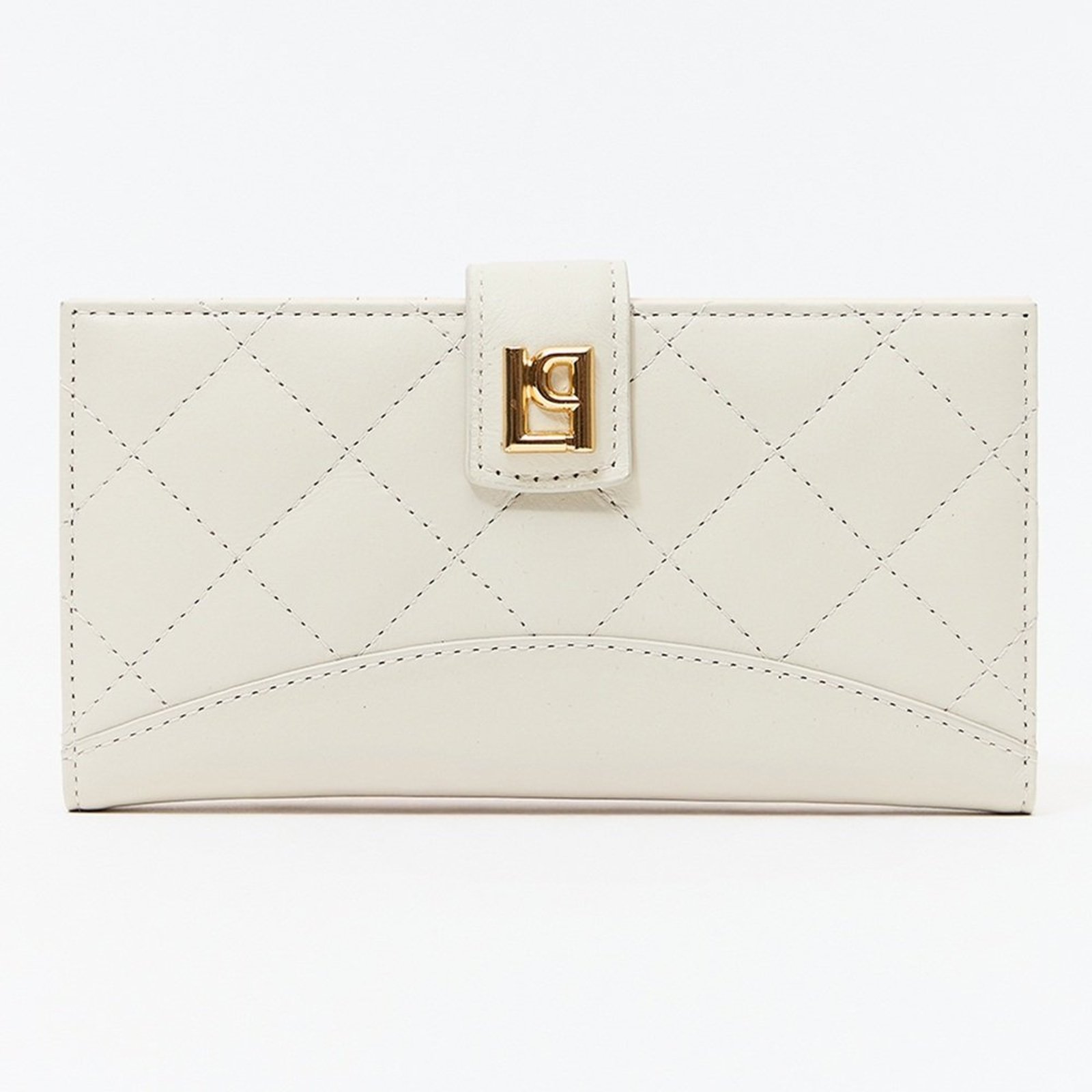 Carteira Lança Perfume Matelasse Enf Pr27 Off White Feminino