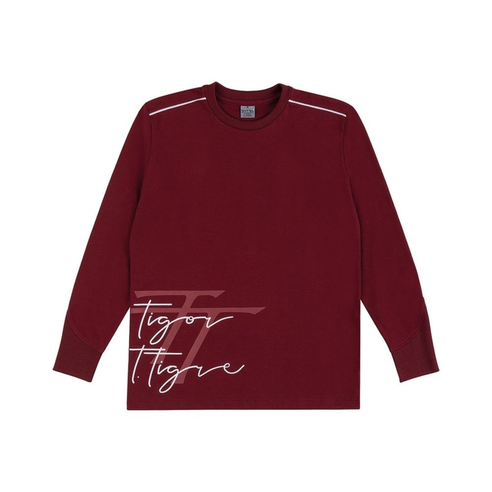 Infantil - Camiseta Manga Longa Tigor T. Tigre