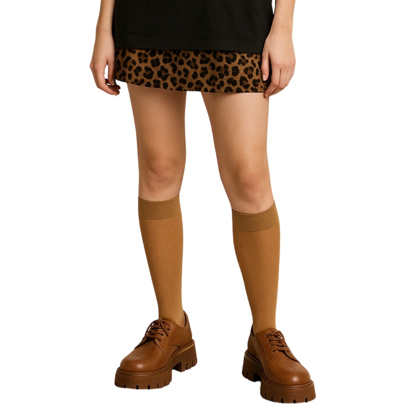 Meia 3/4 opaca feminina Selene