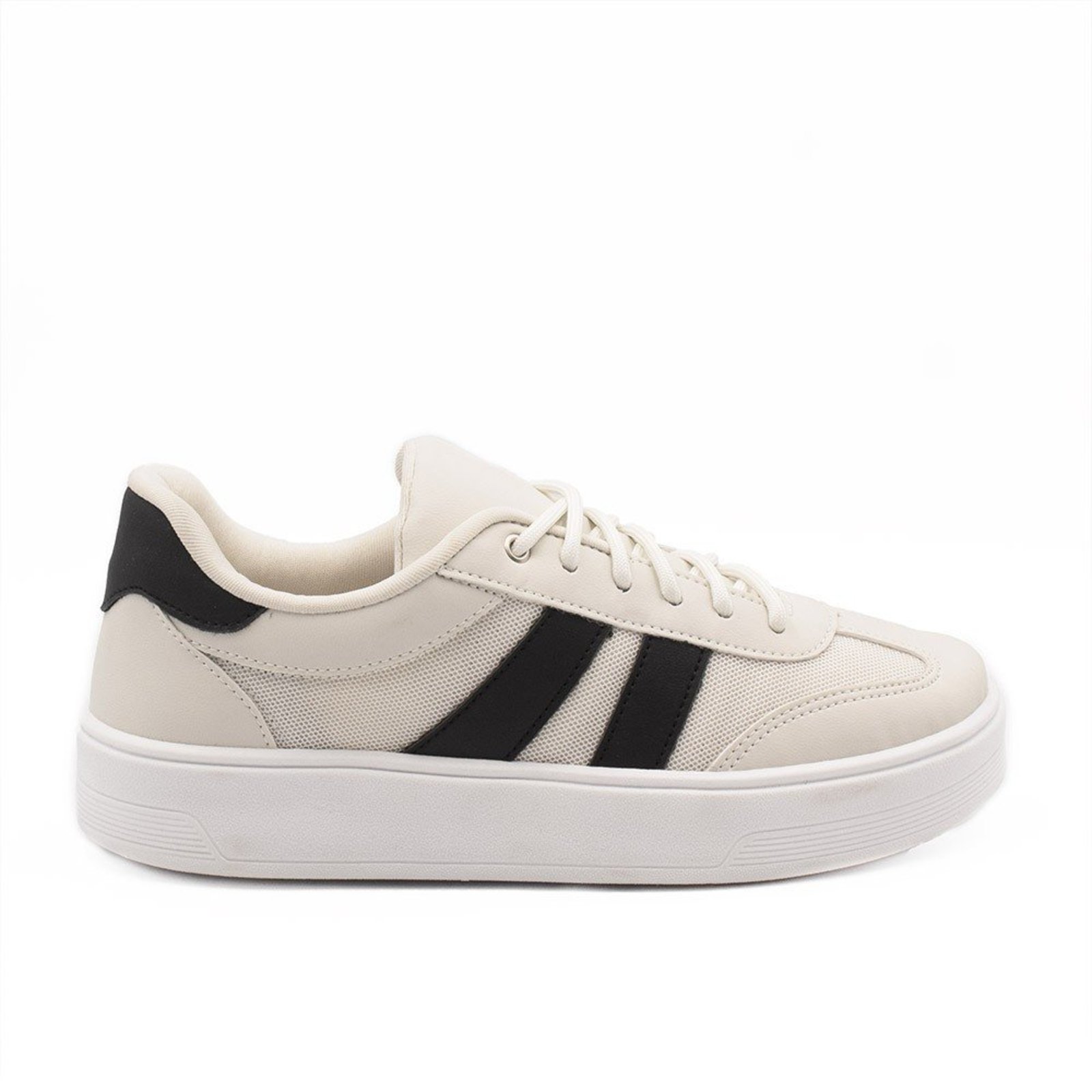 Tênis Zatta Casual Cadarço Charlote Preto - PRETO | #000000