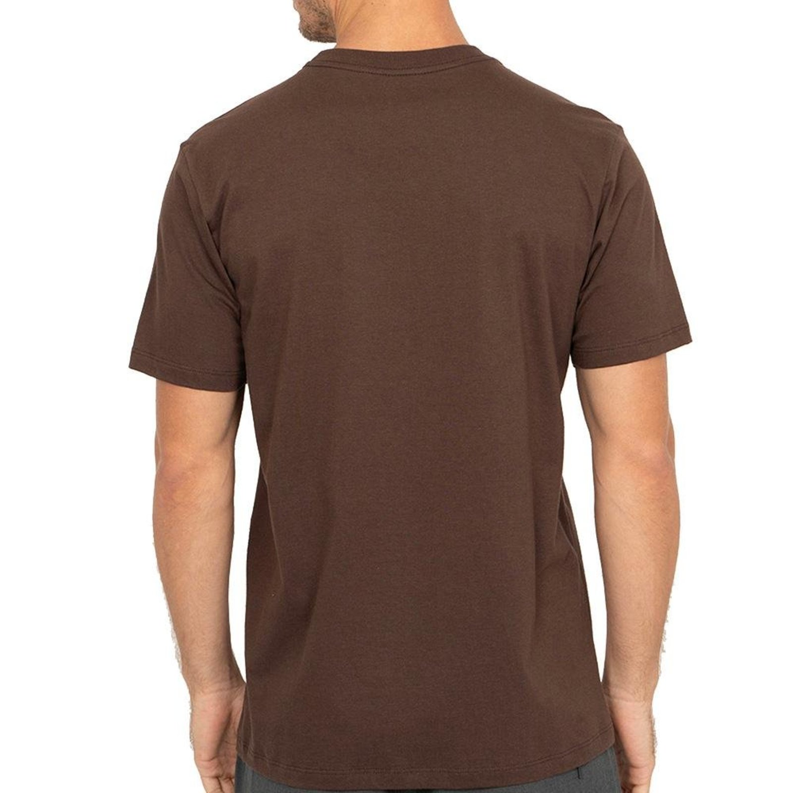 Camiseta Quiksilver Transfer Square WT26 Masculina Marrom