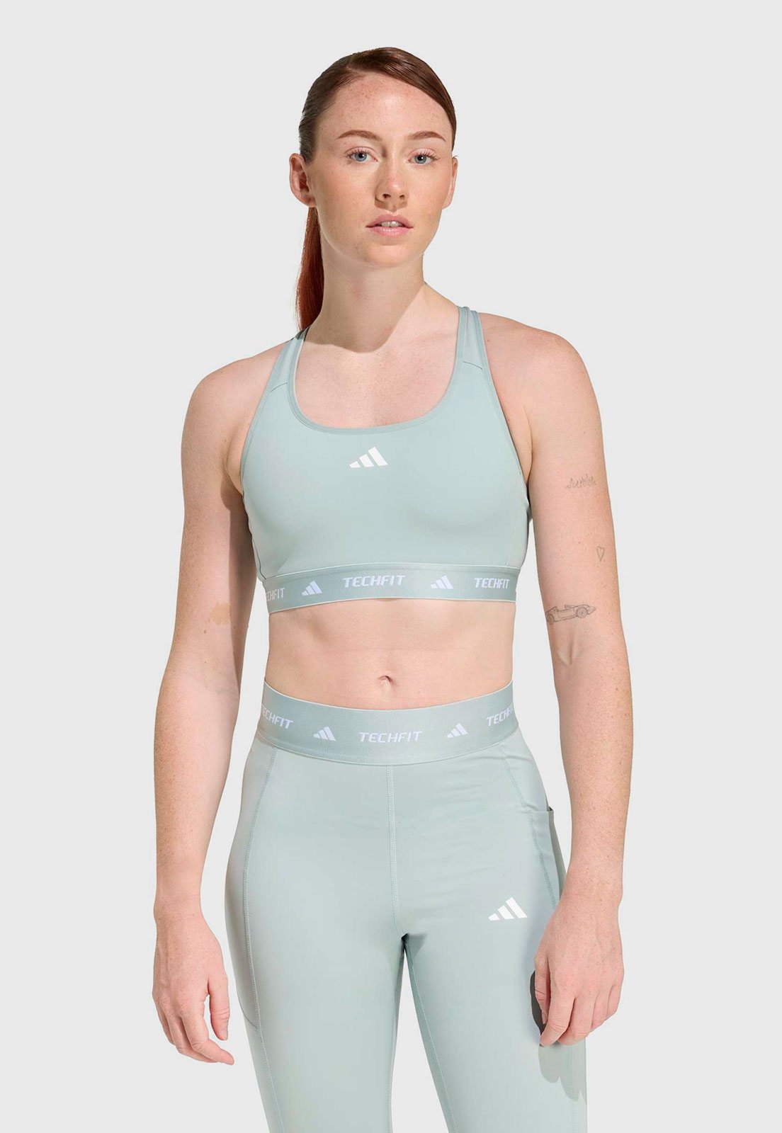 Top Feminino adidas Performance Techfit Verde