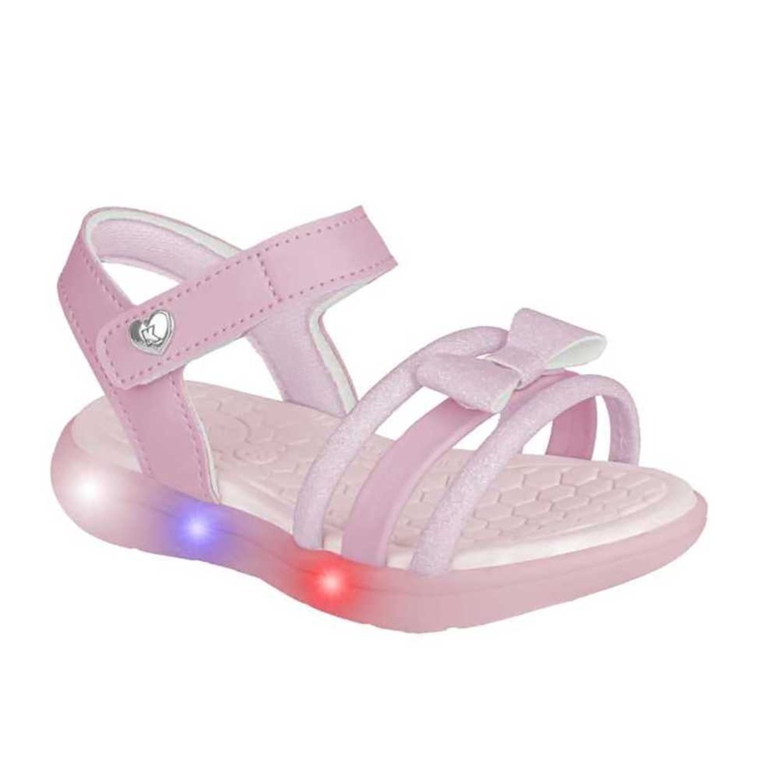 Infantil – Sandália Menina Kidy Flex Light Luzes LED