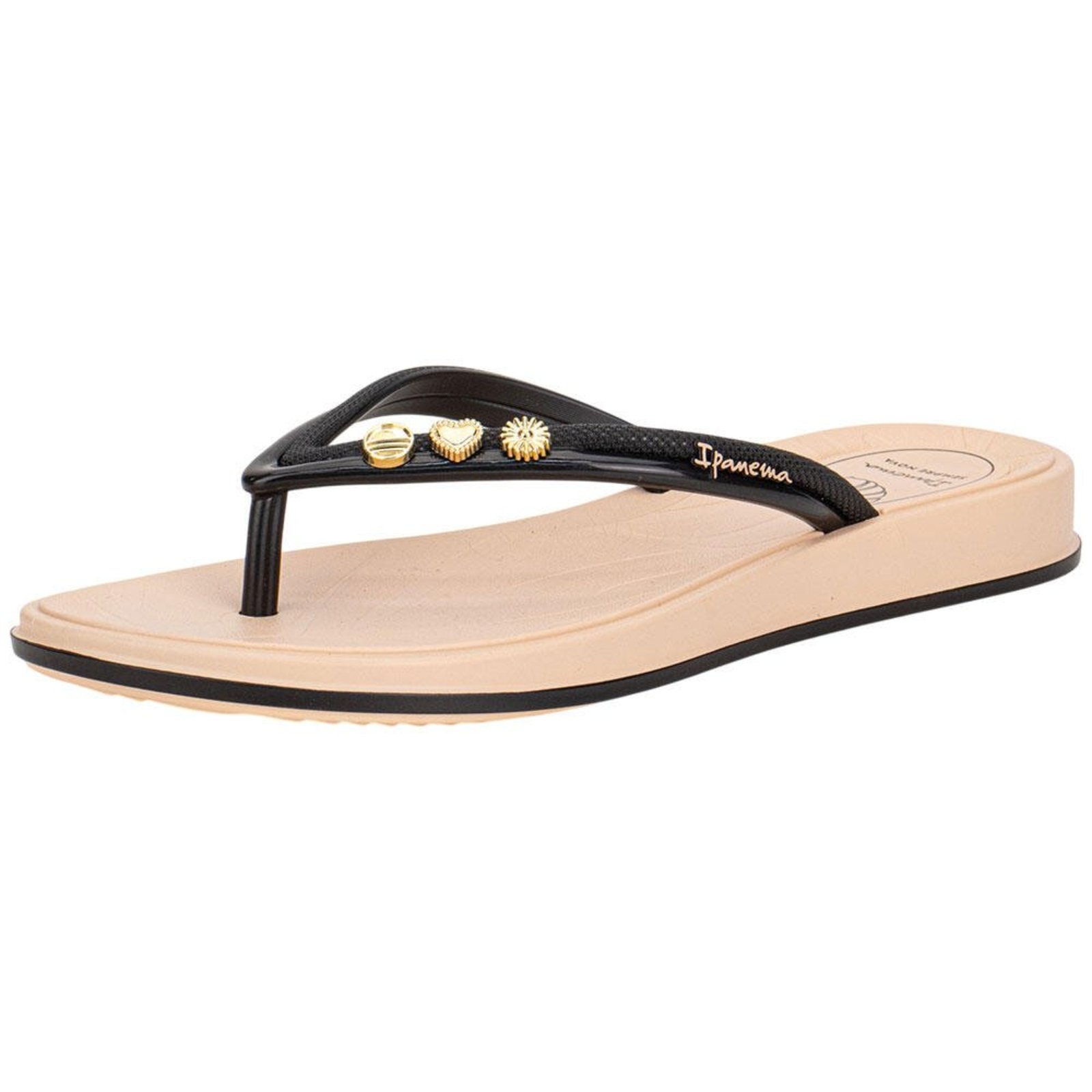 Chinelo Feminino Shine Pin Ipanema 27573 3297573 Bege