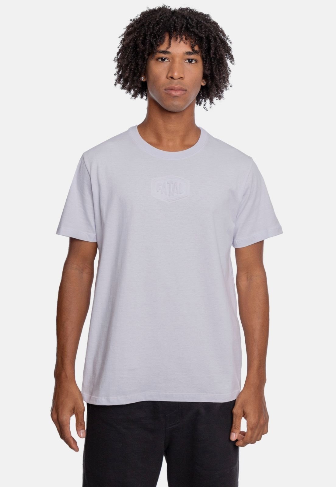 Camiseta Fatal Estampada Branca