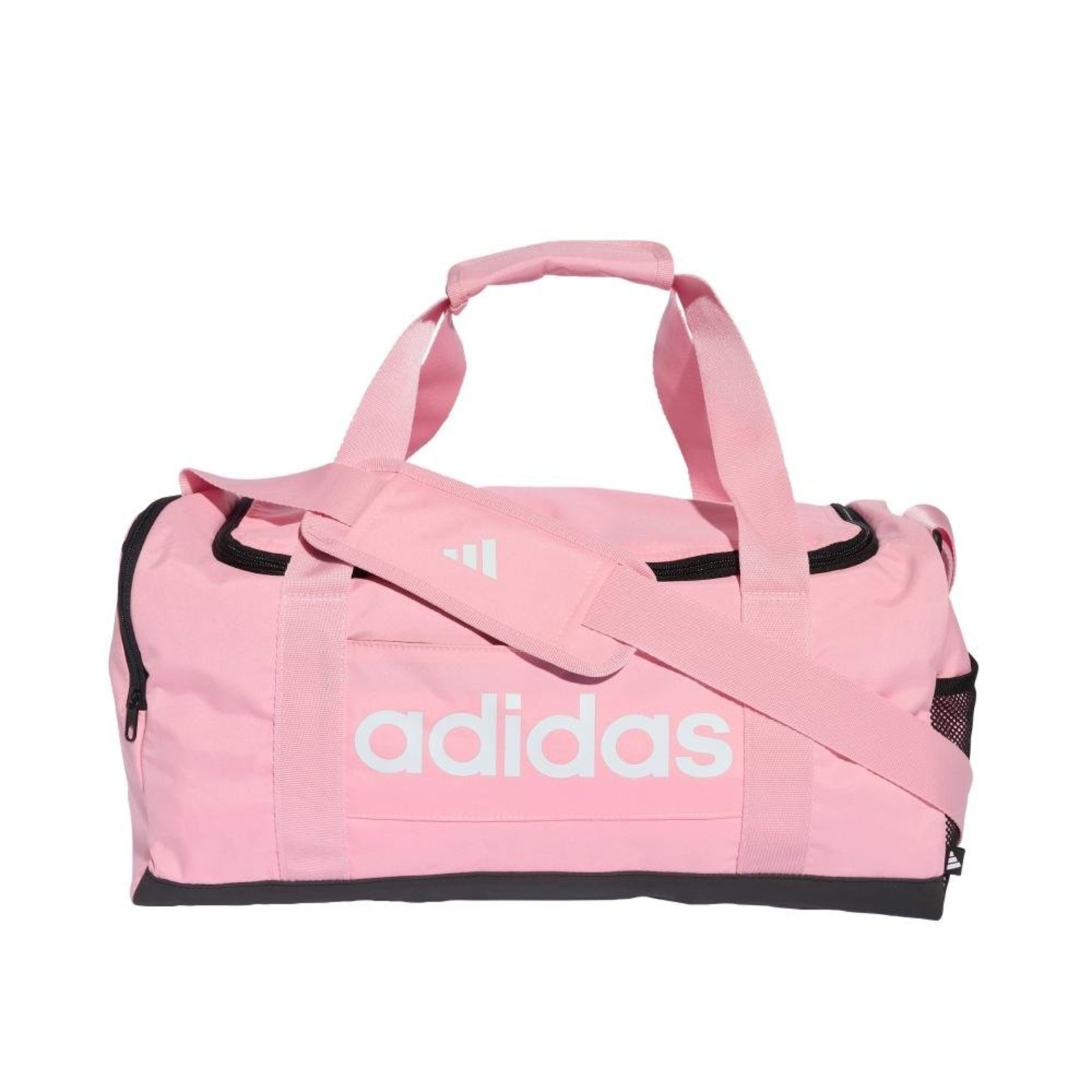 Mala Duffel Pequena Linear adidas Performance Rosa