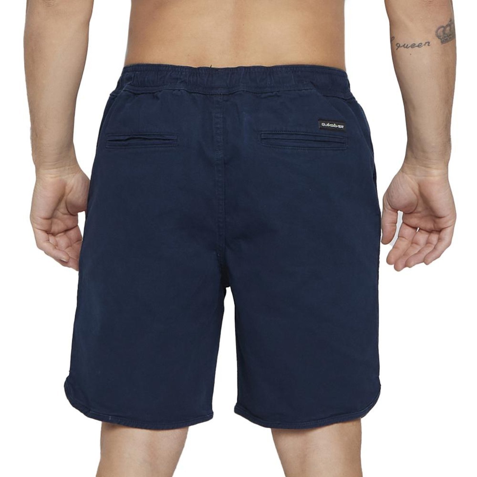 Bermuda Quiksilver Taxer Scallop SM25 Masculina Marinho