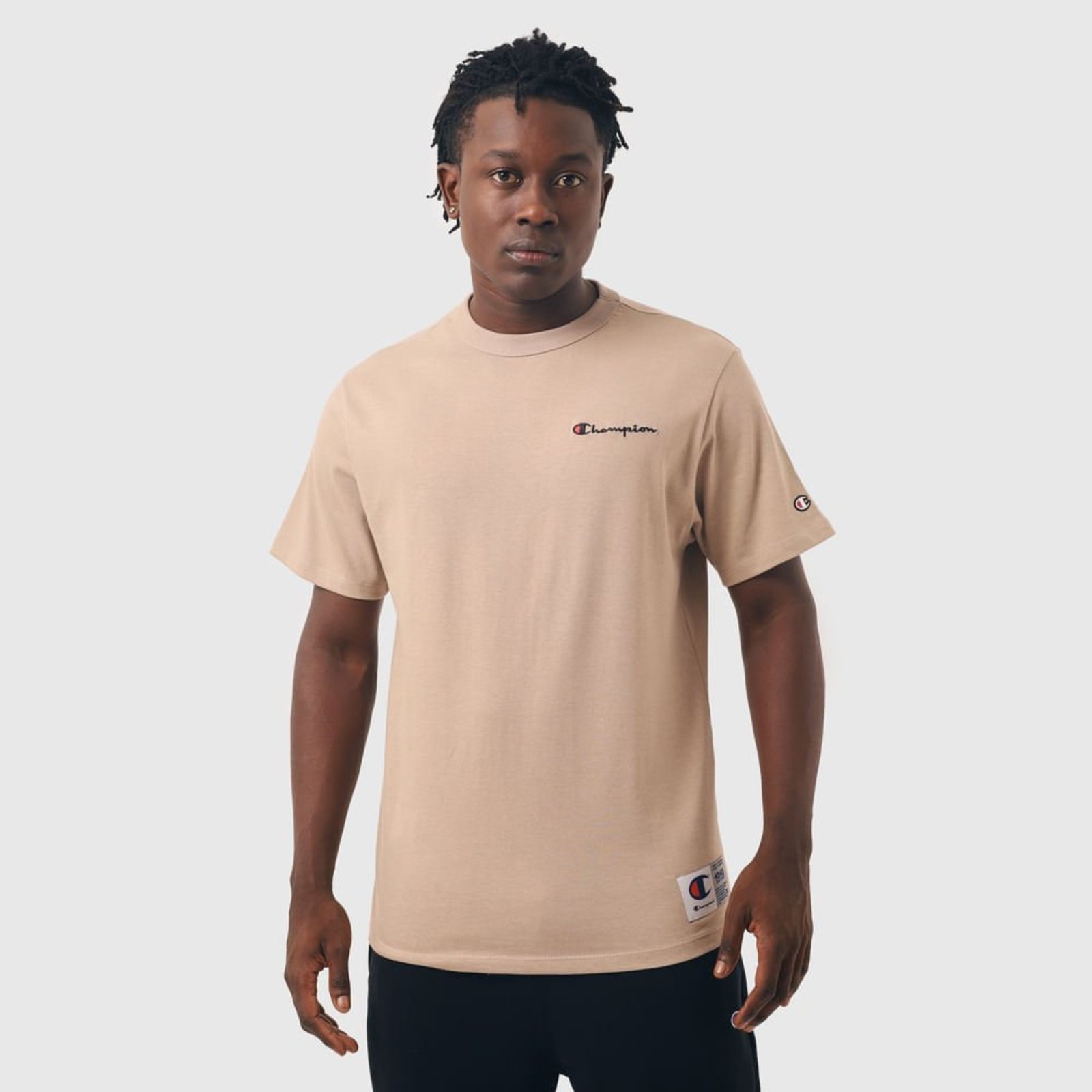 Camiseta Champion Life Mini Logo Script Emb