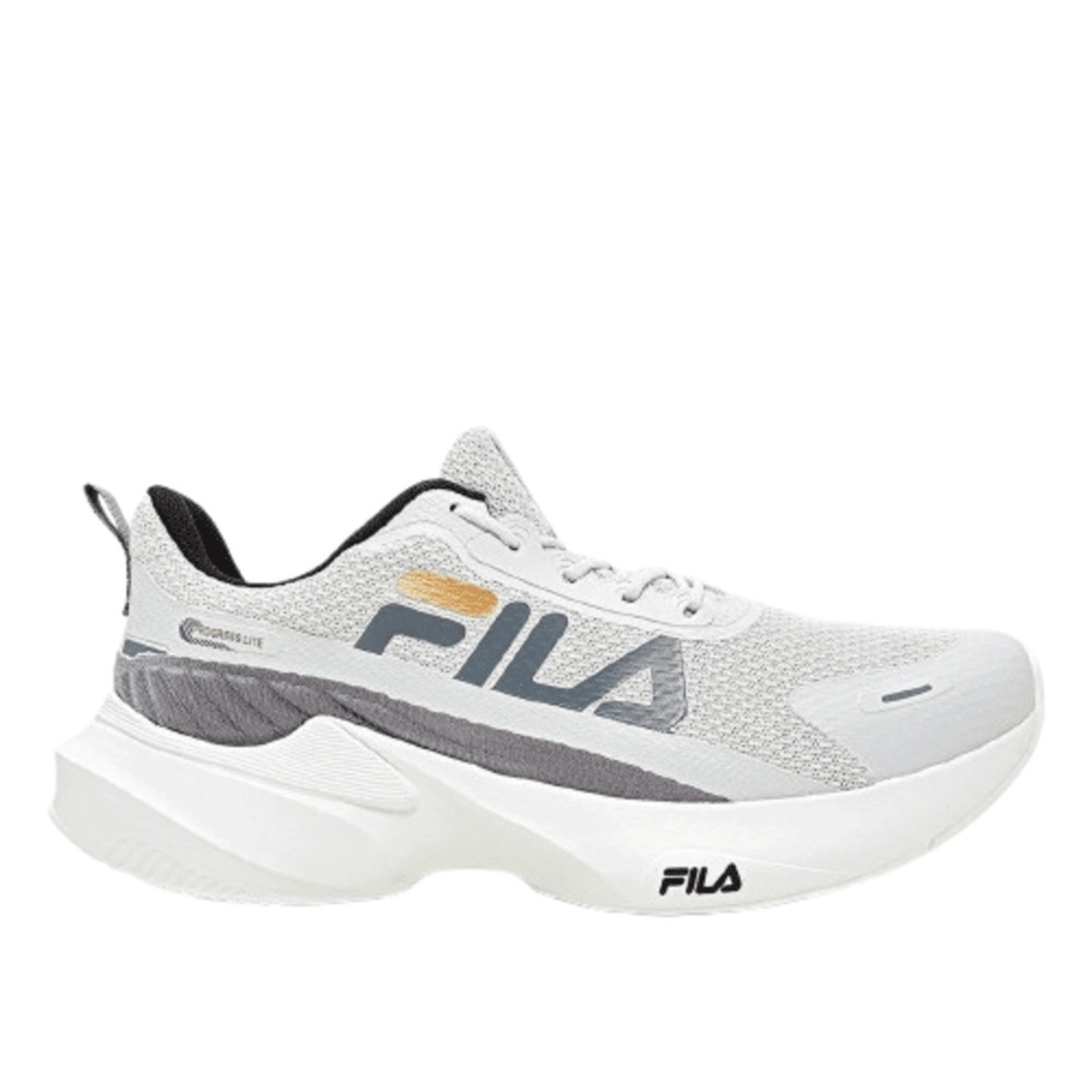 Tênis Fila Progress Lite Masculino - Cinza/grafite/dourado